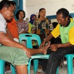 Baksos Kesehatan Datang, Nyeri Pinggang Hilang