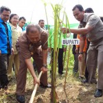 Ribuan Pohon Ditanam di Bantaran Hulu DAS Ular