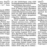 DPRD Sumut Sahkan Perda Pengelolaan DAS Terpadu