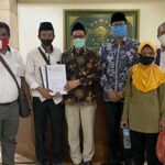 Perwakilan Petani Deli Serdang Peserta Jalan Kaki ke Jakarta Bertemu Ketua PBNU