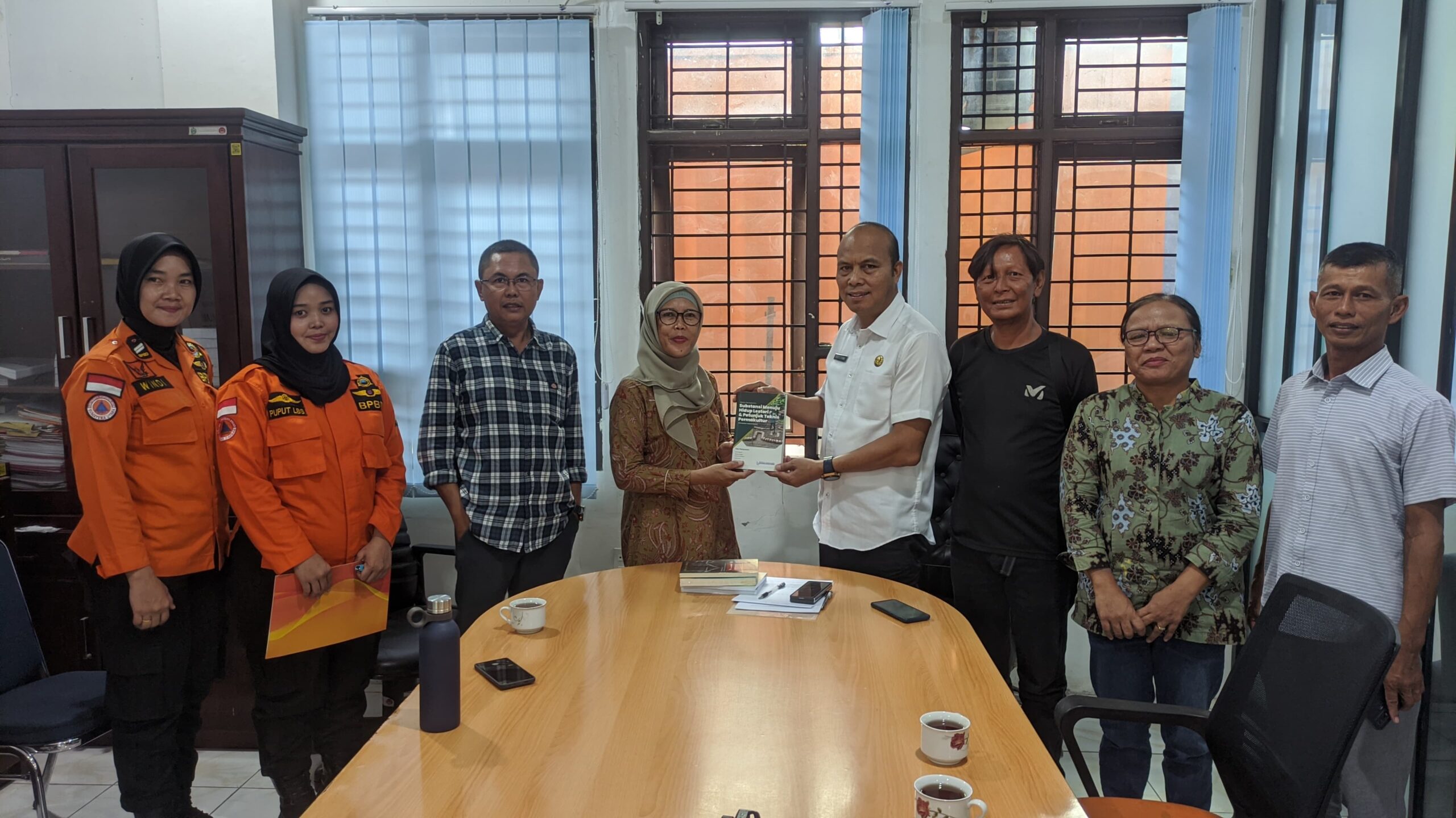 Audiensi dengan BPBD Sumatera Utara Bahas Rencana Aksi dan Adaptasi Petani Menghadapi Perubahan Iklim