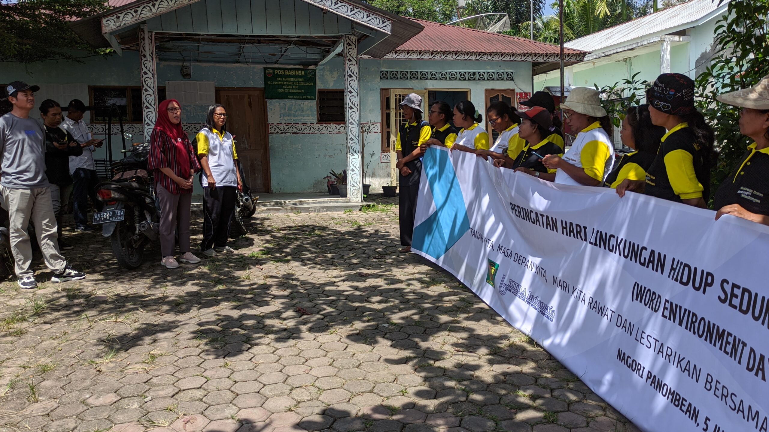 Bersama Pemerintahan Nagori Penombean dan Koptan Horas Jaya, BITRA Gelar Aksi Peduli Lingkungan di Hari Lingkungan Hidup Sedunia