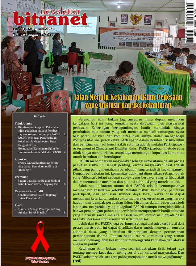 PACDR untuk Ketahanan Iklim Pedesaan