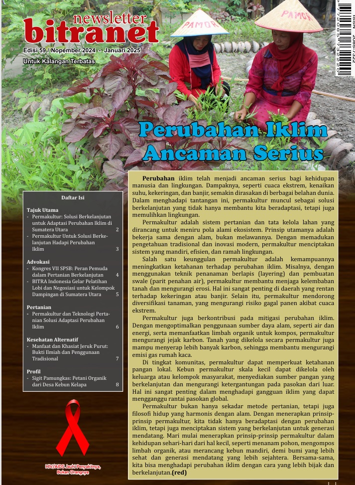 Permakultur  untuk Adaptasi Perubahan Iklim