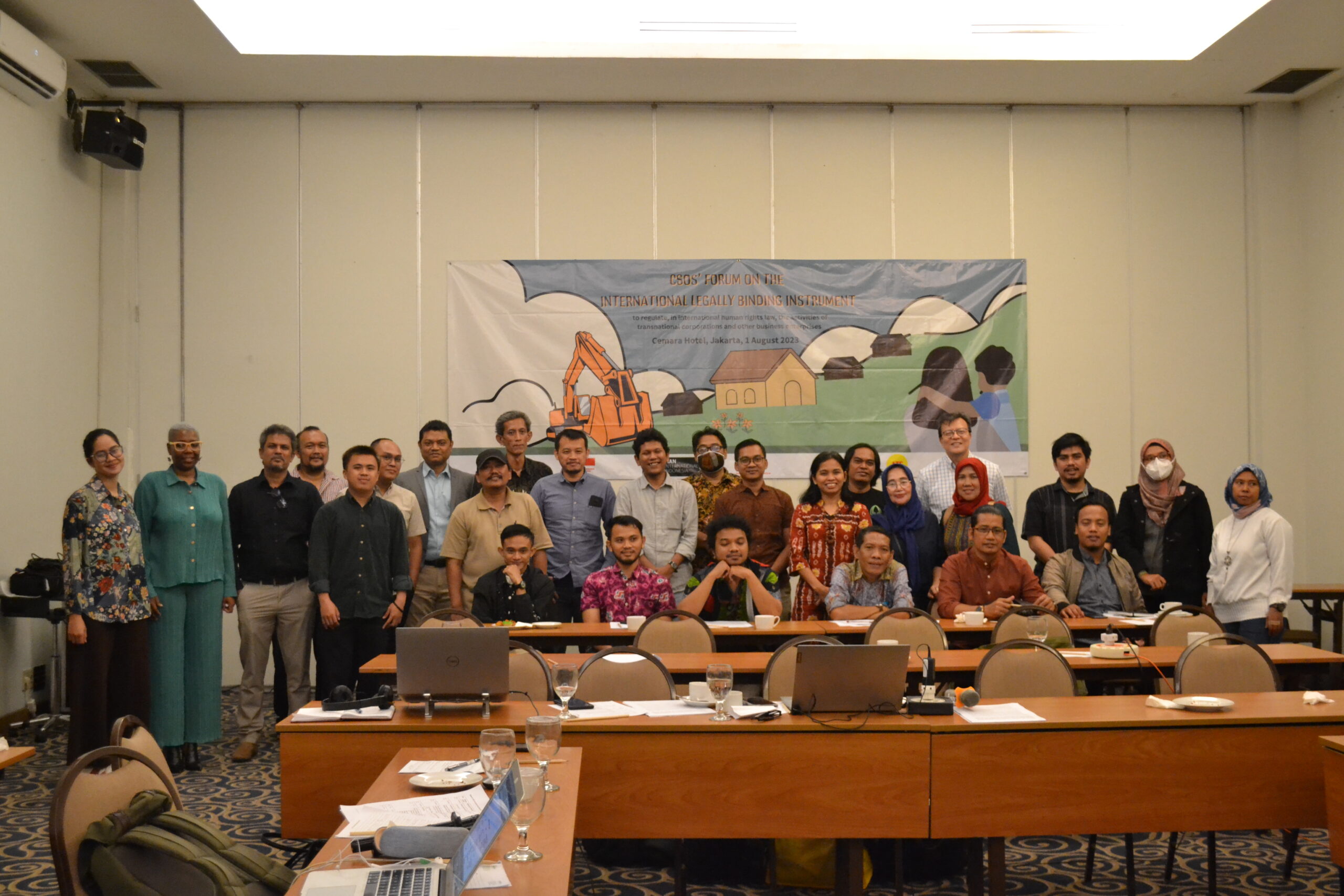 Pertemuan Konsultasi Regional: Organisasi Masyarakat Sipil (CSO) Mendesak Realisasi LBI Jadi Penjamin HAM & Partisipasi CSO