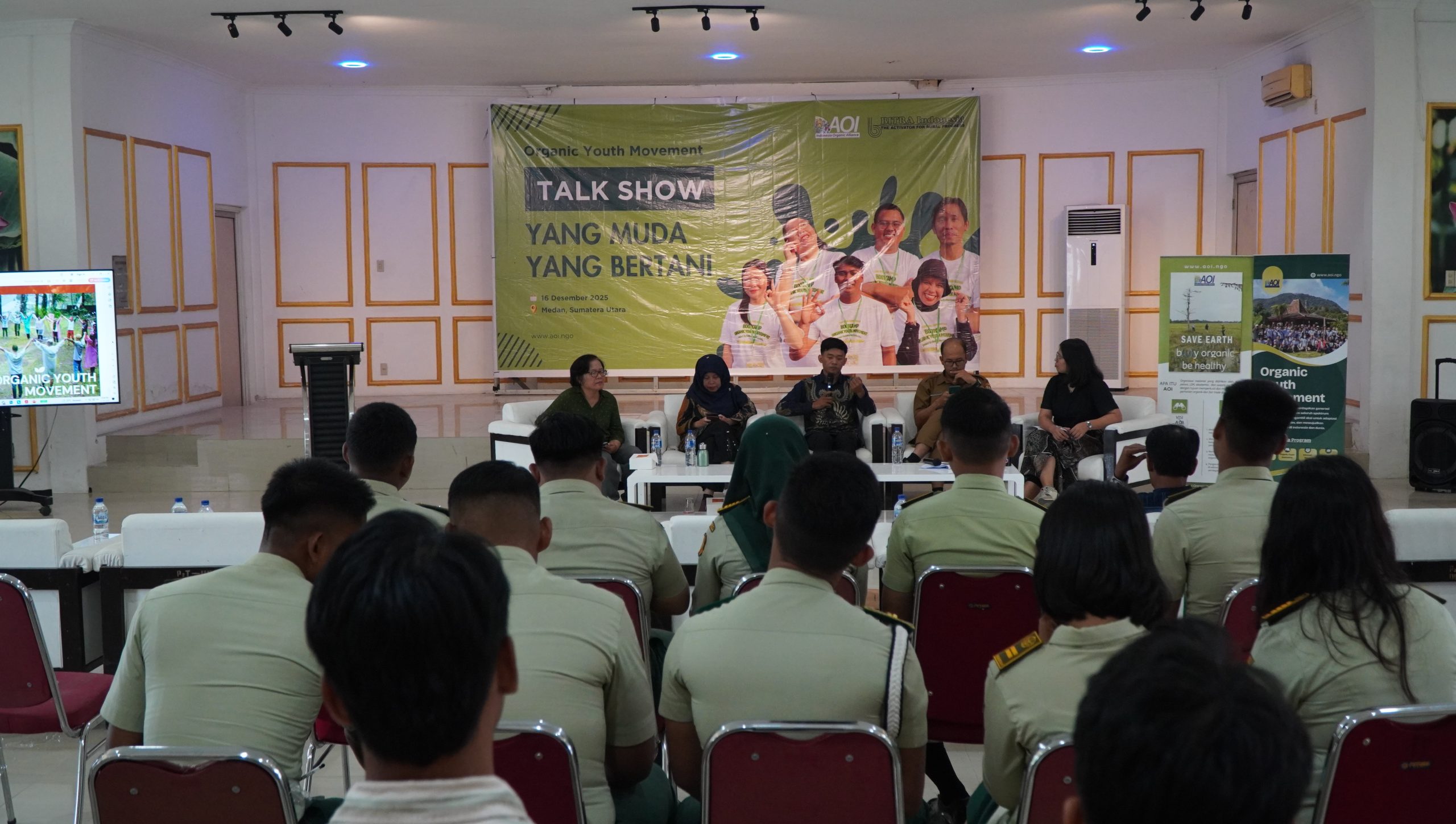 Talk Show “Yang Muda Yang Bertani” Dorong Generasi Muda Terlibat dalam Gerakan Pertanian Organik