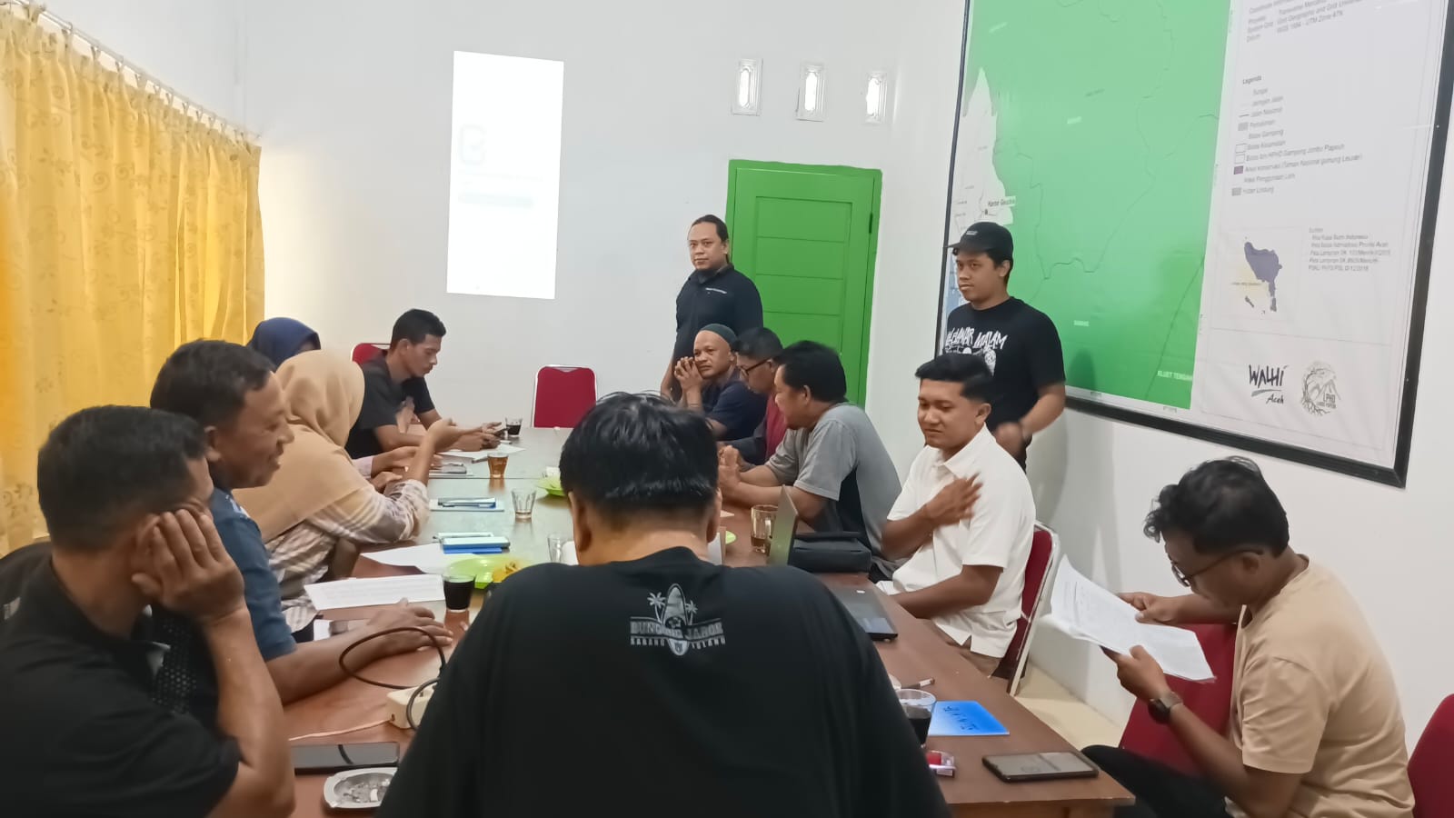 Tingkatkan Kapasitas! LPHD dan KUPS Jambo Papeun Antusias Ikuti Pelatihan Pemetaan Digital